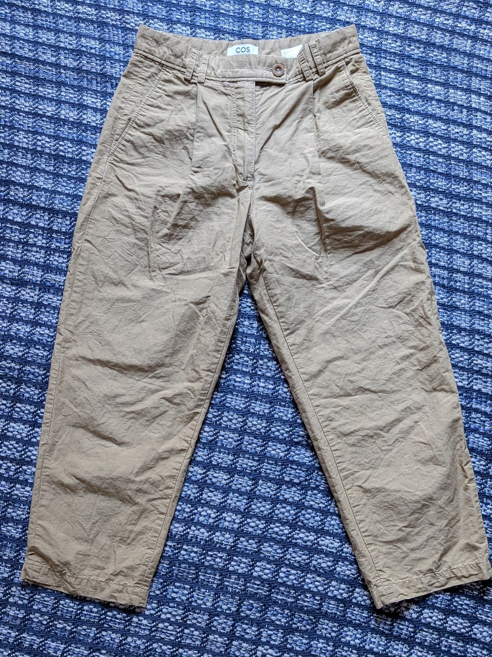 COS Pleated Tapered Chinos